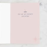 "Paris love map" - Single Greeting Cards in Seafoam by Sabrin Deirani - Interior