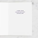 "Otter Space" - Single Greeting Cards in Galaxy by Megan Cash - Interior