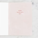 "All the hugs and kisses" - Single Greeting Cards in Pearl by Pixel and Hank - Interior