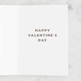 "Mutts About You" - Single Greeting Cards in Ash by Jessie Steury - Interior