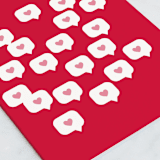 "mark :)" - Single Greeting Cards in Ruby by chocomocacino - Close-Up