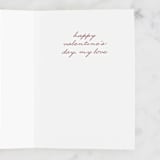 "epically in love" - Single Greeting Cards in Rosebud by Carrie Moradi - Interior