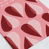 "epically in love" - Single Greeting Cards in Rosebud by Carrie Moradi - Close-Up
