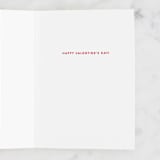 "All of my heart" - Single Greeting Cards in Berry by Creo Study - Interior