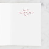 "Puggin' Love You" - Single Greeting Cards in Cream by Angela Thompson - Interior