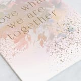 "floral" - Single Greeting Cards in Rose by Lori Wemple - Close-Up