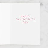 "radiant xo" - Single Greeting Cards in Crimson by Rebecca Durflinger - Interior