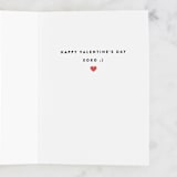 "NSFW Lollipops" - Single Greeting Cards in Hearts by Maria Alou - Interior