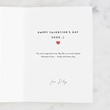 "NSFW Lollipops" - Single Greeting Cards in Hearts by Maria Alou - Customizable Interior Example