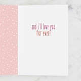 "kitten love" - Single Greeting Cards in Candy by Karidy Walker - Interior