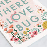 "Love Bugs" - Single Greeting Cards in Garden by Karidy Walker - Close-Up