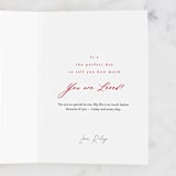 "all the heartz" - Single Greeting Cards in Powder by AK Graphics - Customizable Interior Example