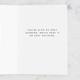 "favorite" - Single Greeting Cards in Blush by Lori Wemple - Interior