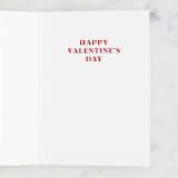 "Gray & Wrinkly" - Single Greeting Cards in Blush by Vivian Yiwing - Interior