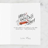 "Wheelie Love You" - Single Greeting Cards in Gumdrop by Alethea and Ruth - Customizable Interior Example
