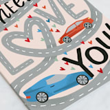 "Wheelie Love You" - Single Greeting Cards in Gumdrop by Alethea and Ruth - Close-Up
