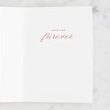 "Purr-fect Pair" - Single Greeting Cards in Rose Quartz by Jamie Alexander - Interior
