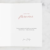 "Purr-fect Pair" - Single Greeting Cards in Rose Quartz by Jamie Alexander - Customizable Interior Example