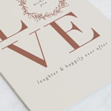 "Love and Laughter" - Single Greeting Cards in Mist by Shirley Lin Schneider - Close-Up