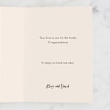 "Greatest Duo" - Single Greeting Cards in Slate by Carolyn Kach - Customizable Interior Example