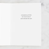 "Worth It" - Single Greeting Cards in Ivory by Carly Reed Walker - Interior