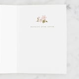 "Little Chapel" - Single Greeting Cards in Blush by Ana Sharpe - Interior