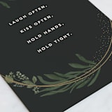 "Best Advice" - Single Greeting Cards in Evergreen by Creo Study - Close-Up