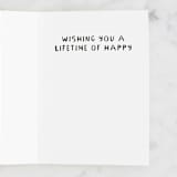 "Modern lines" - Single Greeting Cards in Ink by Kelly Watkins - Interior