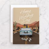 "Road of love" - Single Greeting Cards in Road by Yuliya Evseeva - Front
