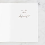 "I would be honored" - Single Greeting Cards in Blush by Pixel and Hank - Interior