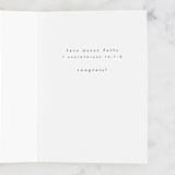 "Love- Corinthians" - Single Greeting Cards in Forest by Ana de Sousa - Interior