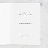 "In the Wildest Dreams" - Single Greeting Cards in Forest by Petra Kern - Customizable Interior Example