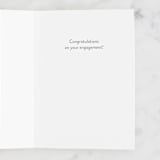 "Cheers Glass" - Single Greeting Cards in Blush by Kelly Williams - Interior