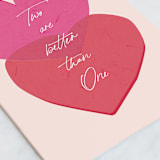 "two are better" - Single Greeting Cards in Cupcake by Design Lotus - Close-Up