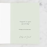 "Adventures" - Single Greeting Cards in Spearmint by Hannah Williams - Customizable Interior Example