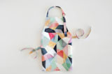 "Kaleidoscope No.1" - Personalizable Children's Apron in NA by Hooray Creative - Apron without personalization