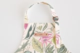 "Folk Butterflies" - Personalizable Children's Apron in Garden by Morgan Ramberg - Tag in Bodoni Regular