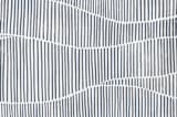 "Wavy" - Personalizable Children's Apron in Storm by Michelle Taylor - Fabric Detail