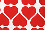 "Big Heart" - Personalizable Children's Apron in Cherry by kelli hall - Fabric Detail