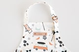 "Socal" - Personalizable Children's Apron in Beach by Kristie Kern - Tag in Bodoni Regular
