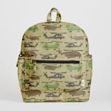 "Chopters" - Small Backpack in Tan by Rebecca Smith - Without Personalization