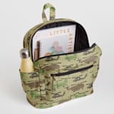 "Chopters" - Small Backpack in Tan by Rebecca Smith - Interior