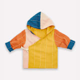 "Colorblock Toddler Hoodie - 4T-5T" - Kids Bath Robes in yellow by Anchal