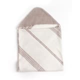 "Baby Hooded Towel - Stone" - Kids Towels in gray by Powered By People