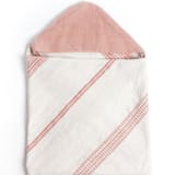 "Baby Hooded Towel - Blush" - Kids Towels in pink by Powered By People