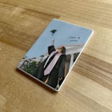 "Custom Ceramic Photo Magnet - Grad" - Keepsakes in white by Holly Whitcomb