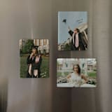 "Custom Ceramic Photo Magnet - Grad" - Keepsakes in white by Holly Whitcomb