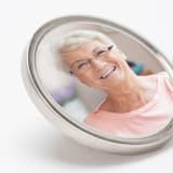 "Custom Lapel Pin Silver Round" - Keepsakes in silver by Kimbra Designs