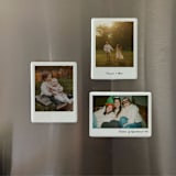 "Custom Ceramic Photo Magnet - Instant Photo Style" - Keepsakes in white by Holly Whitcomb
