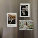"Custom Ceramic Photo Magnet: 2 of Hearts" - Keepsakes in white by Holly Whitcomb